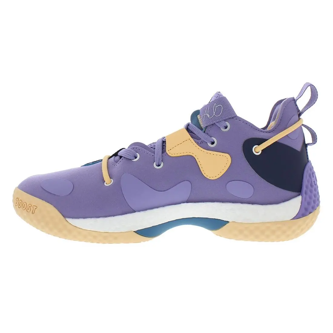 Adidas shoes - Purple/Orange, Main: Purple 1