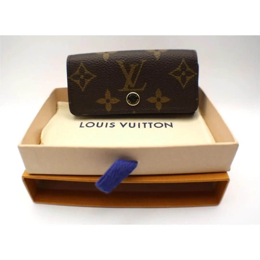 Key Case Monogram Multicre 4 M69517  Brown by Louis Vuitton