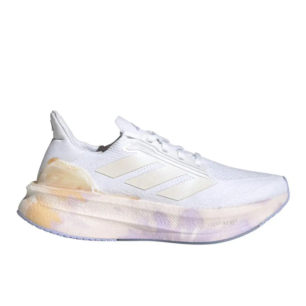 Ultraboost Ultra Boost 5X Tie Dye Womens White Sneakers Athletic Shoes by Adidas
