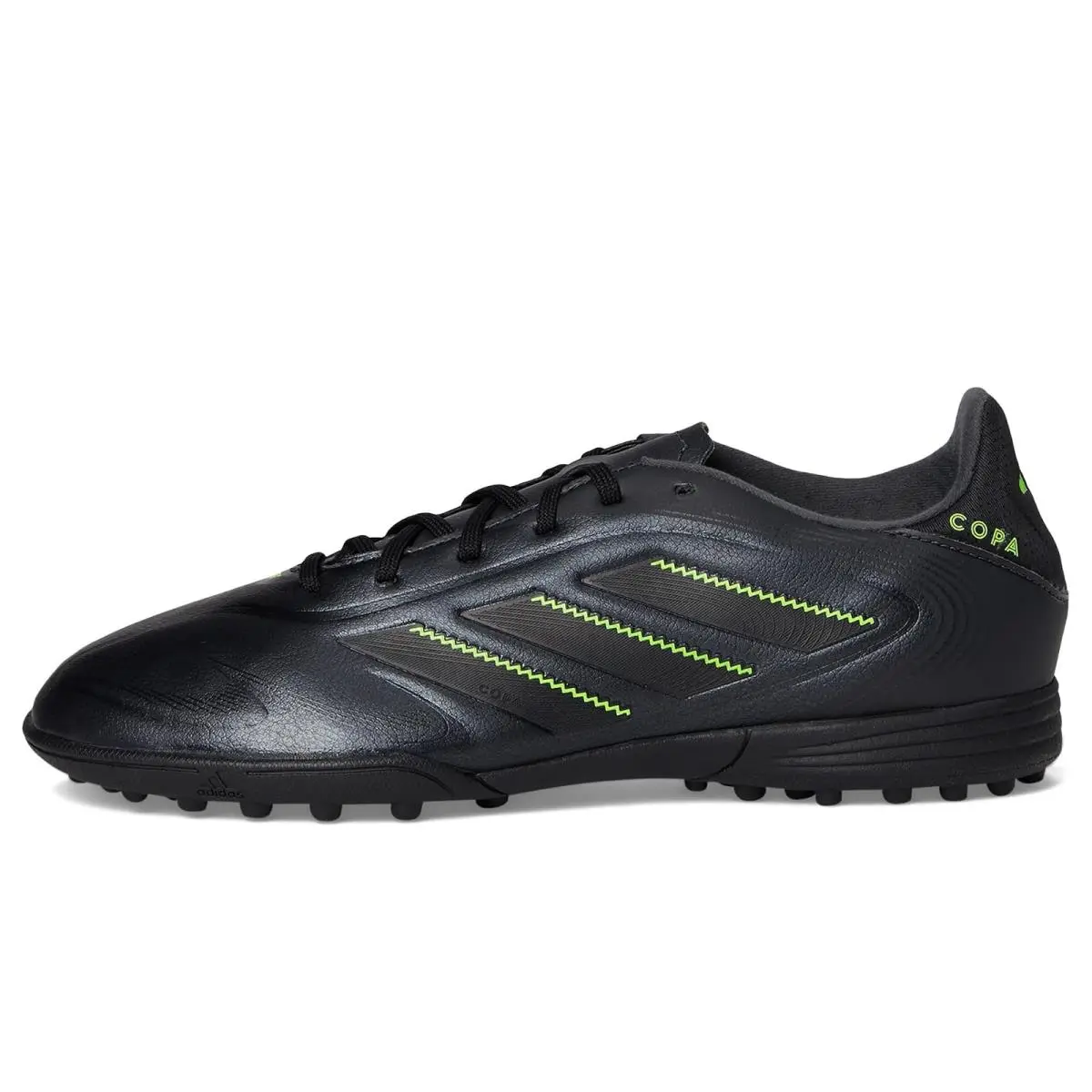 Adidas shoes - Black/Solid Grey/Lucid Lemon 9