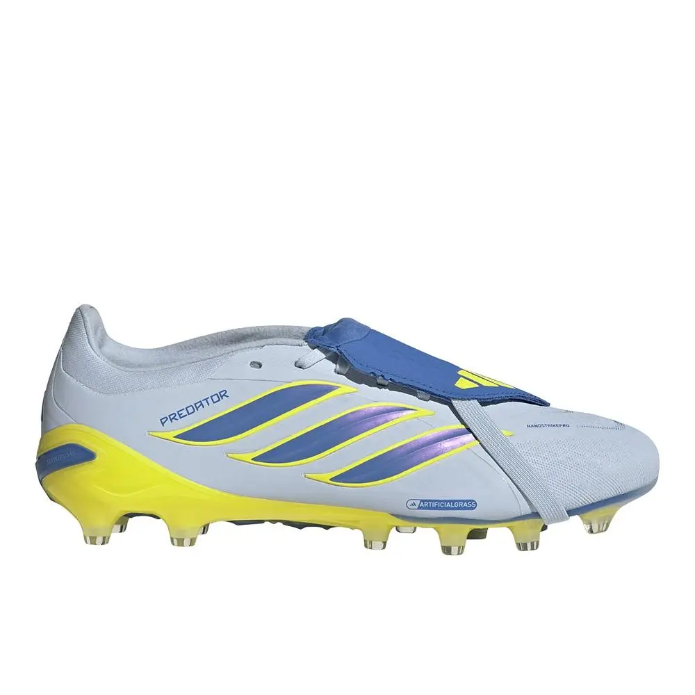 Predator Pro Foldover Tongue Artificial Ground Football Mens Blue Sneake by Adidas