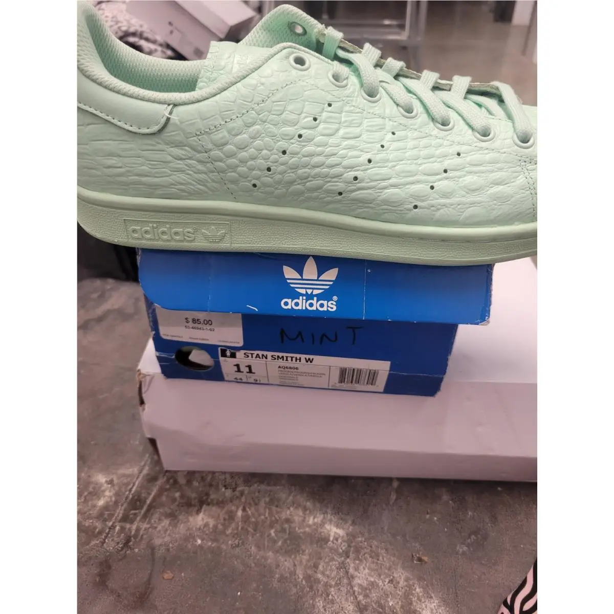 Adidas shoes - ADIDAS ORIGINALS STAN SMITH - ORIGINALS STAN SMITH - AQ6806 - Green 18