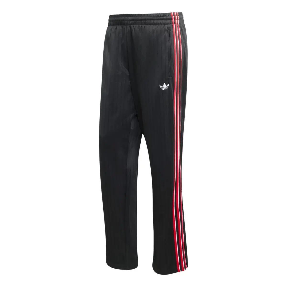 Men`s  Originals Black Loose Fit Firebird Pinstripe Track Pants by Adidas
