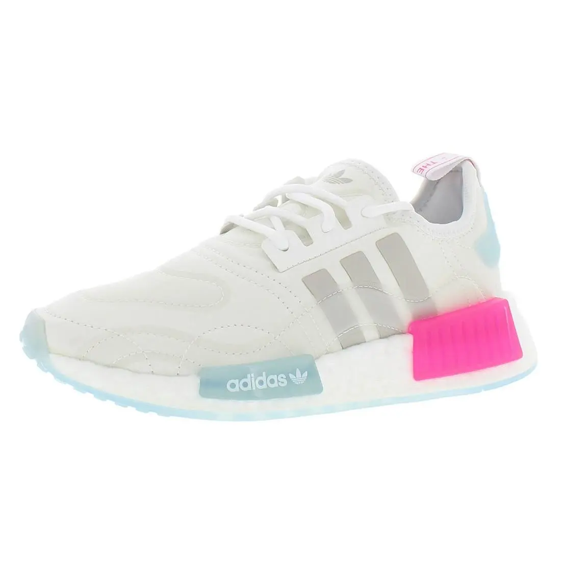 Adidas shoes - Cloud White/Halo Blue/Shock Pink, Main: White 0