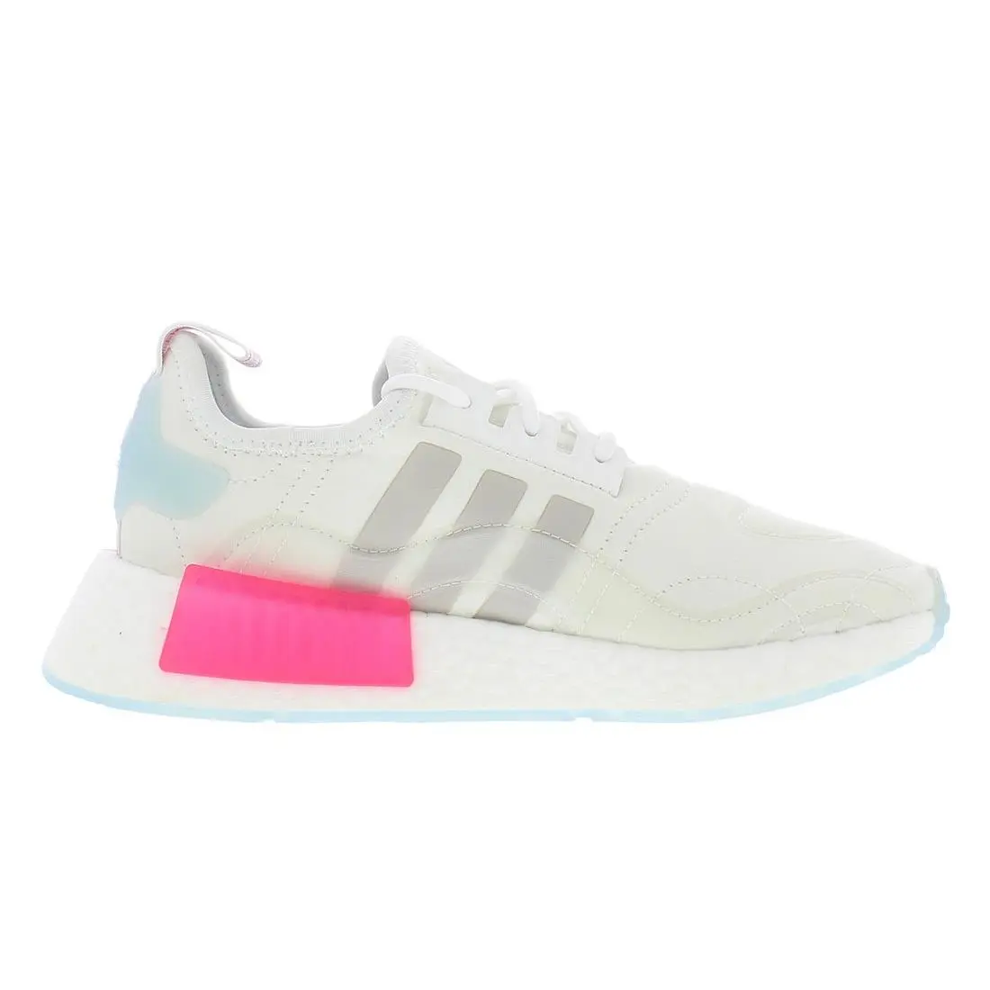 Adidas shoes - Cloud White/Halo Blue/Shock Pink, Main: White 1