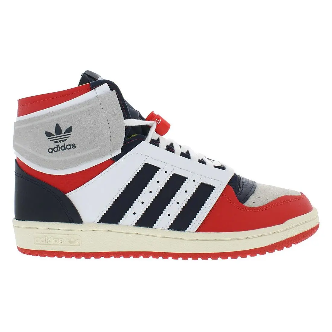 Adidas shoes - White/Navy/Red, Main: White 3