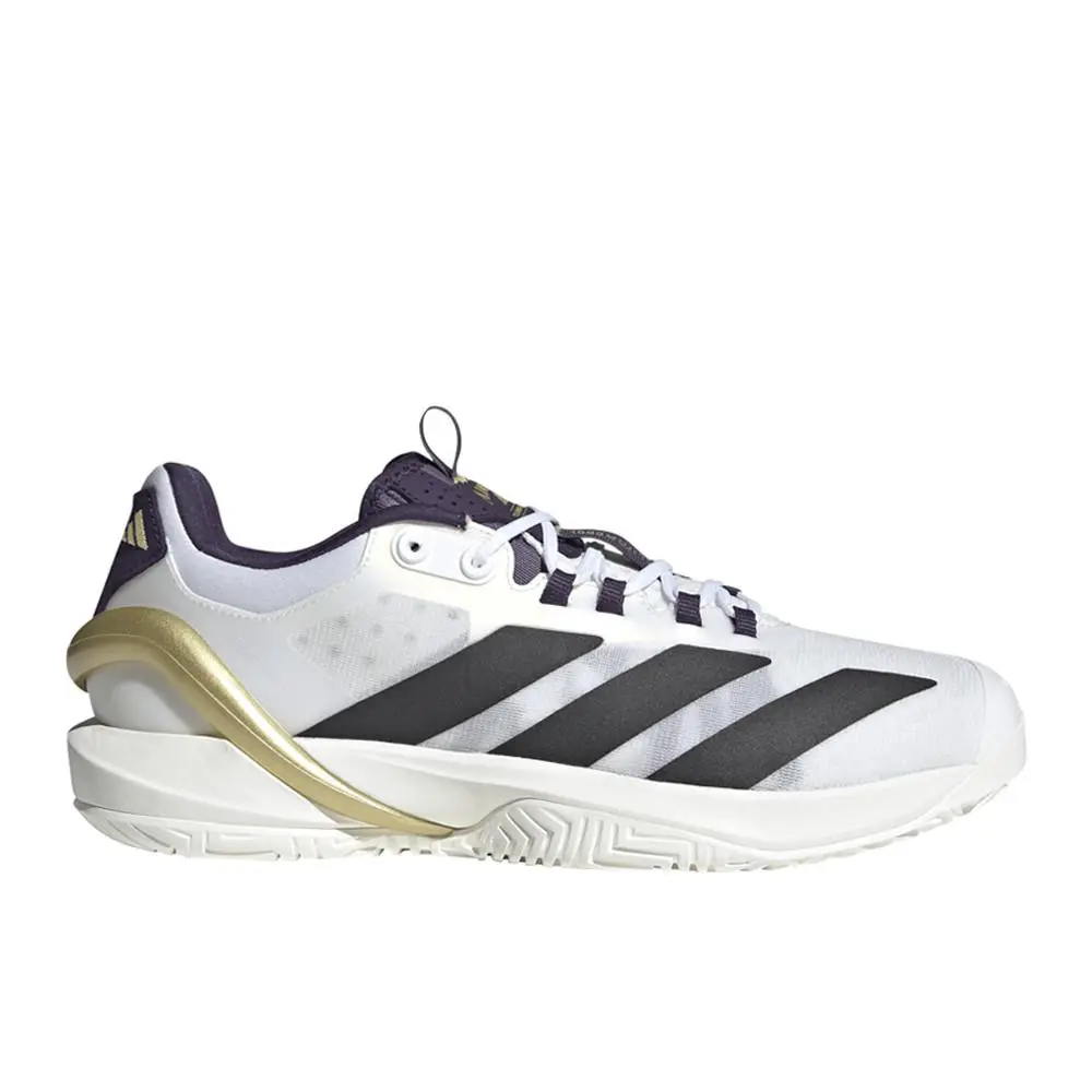 Adidas Adizero Cybersonic 2 Tennis Mens White Sneakers Athletic Shoes JQ5382