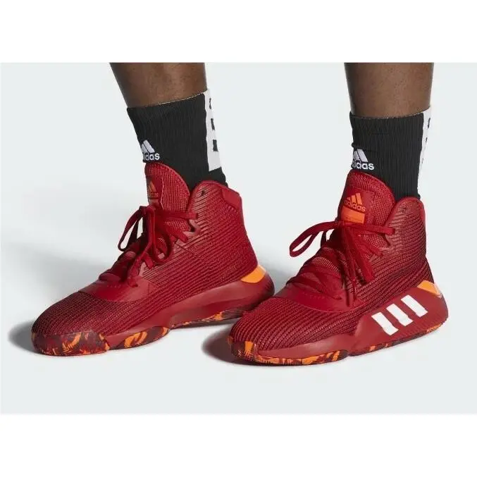 Adidas shoes - adidas Pro Bounce 2019 - Pro Bounce - EE3898 - Red 1
