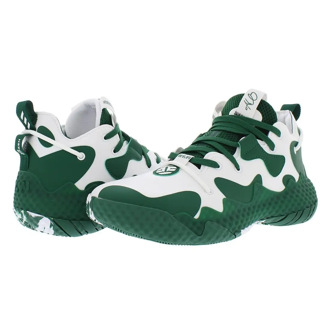 Adidas shoes - White/Green, Main: White 3