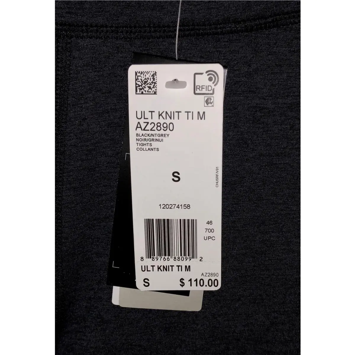 Adidas clothing - Ultra Knit Tights - Ultra Knit Tights - AZ2890 - Gray 14