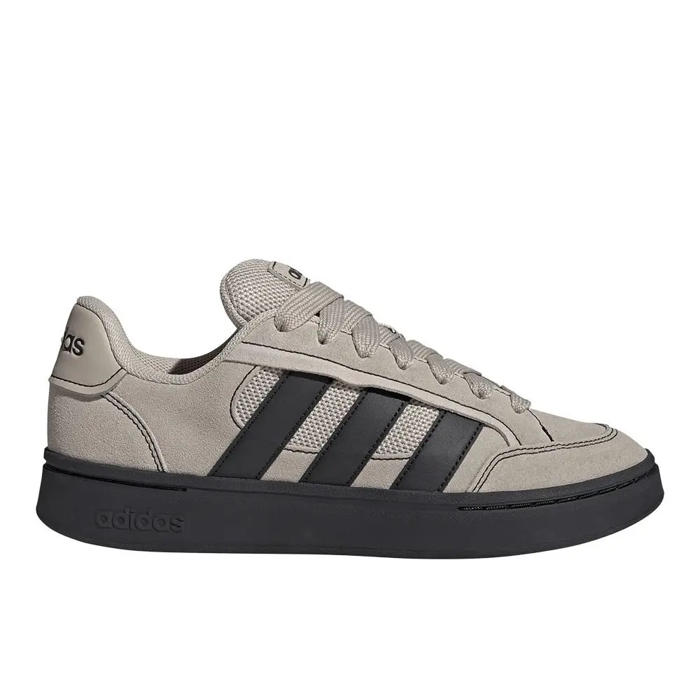 Grand Court Alpha Mens Beige Sneakers Athletic Shoes HQ7370 by Adidas
