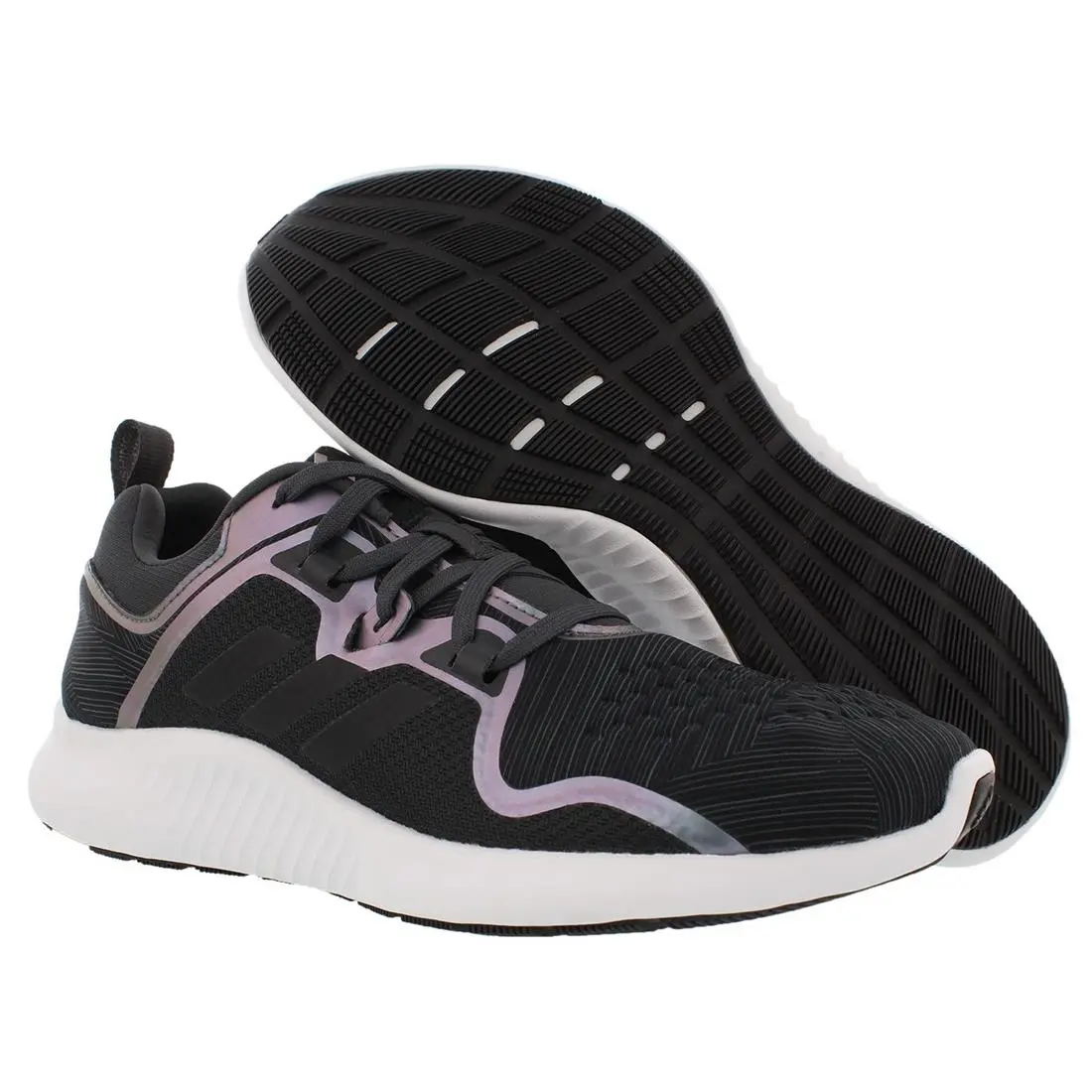 Edgebounce Womens Shoes Carbon / Core Black / Night Metallic by Adidas
