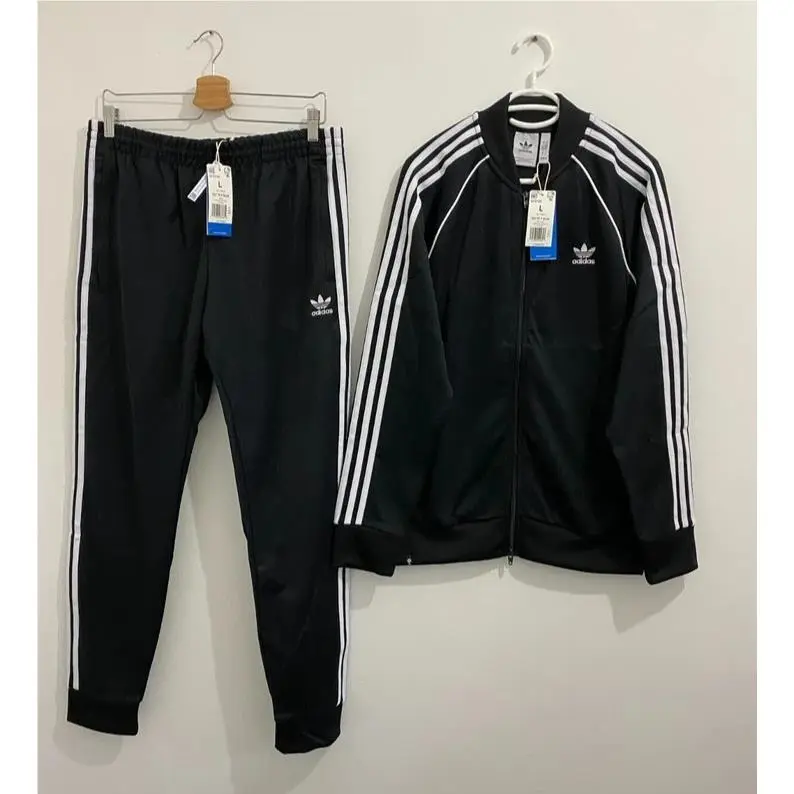 Originals Sst Superstar Tracksuit Mens Black 2 Piece Set All Sizes Regular by Adidas