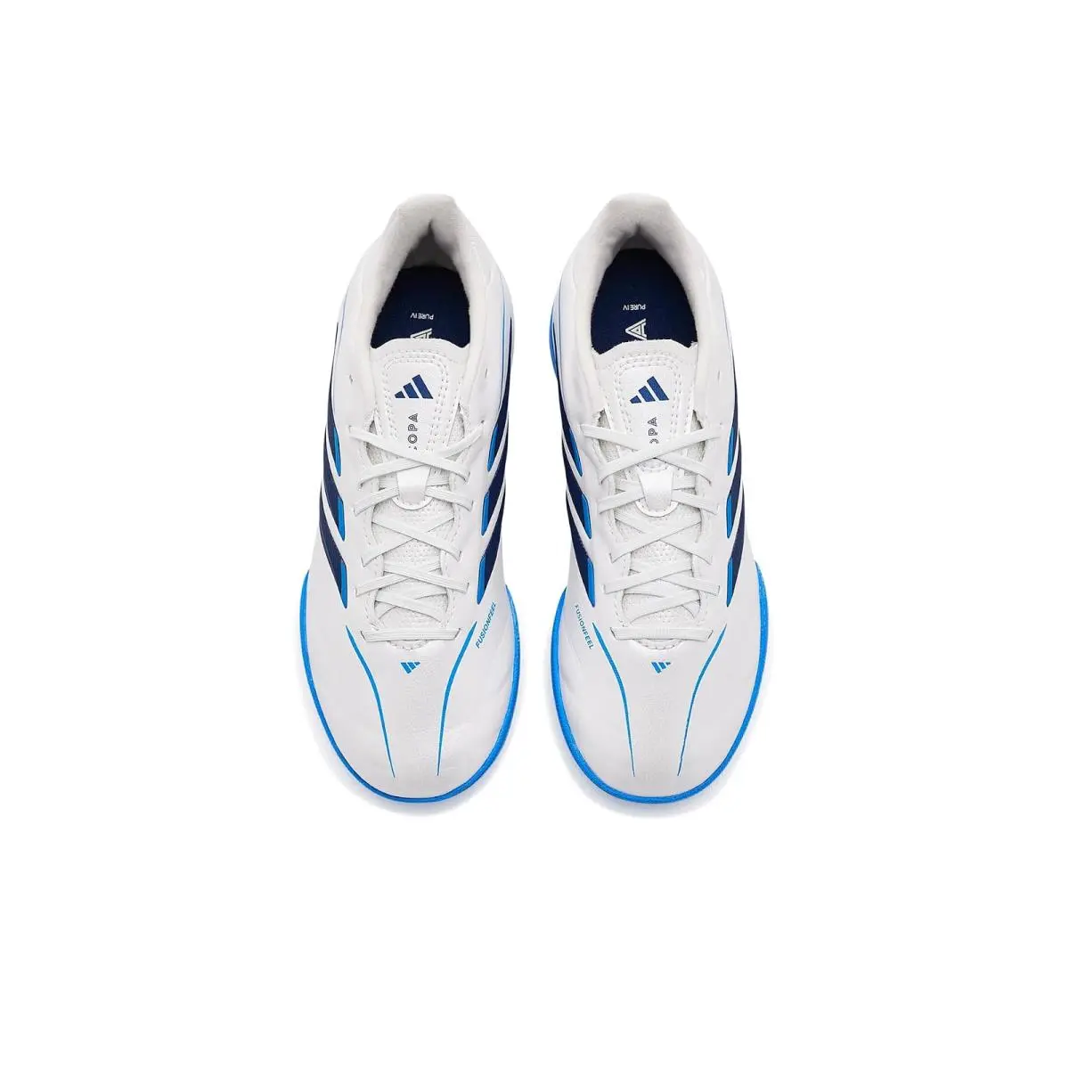 Adidas shoes - Zero Metallic/Dark Blue/Lucid Ray Blue 7
