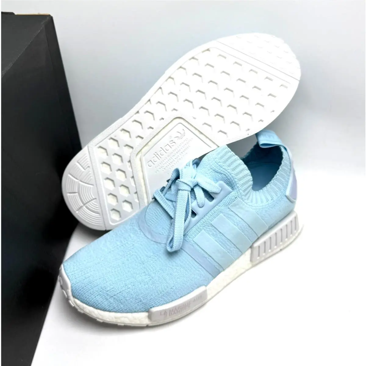 Adidas shoes - adidas NMD R1 - NMD - BY8763 - Icey Blue/Icey Blue/Running White 5