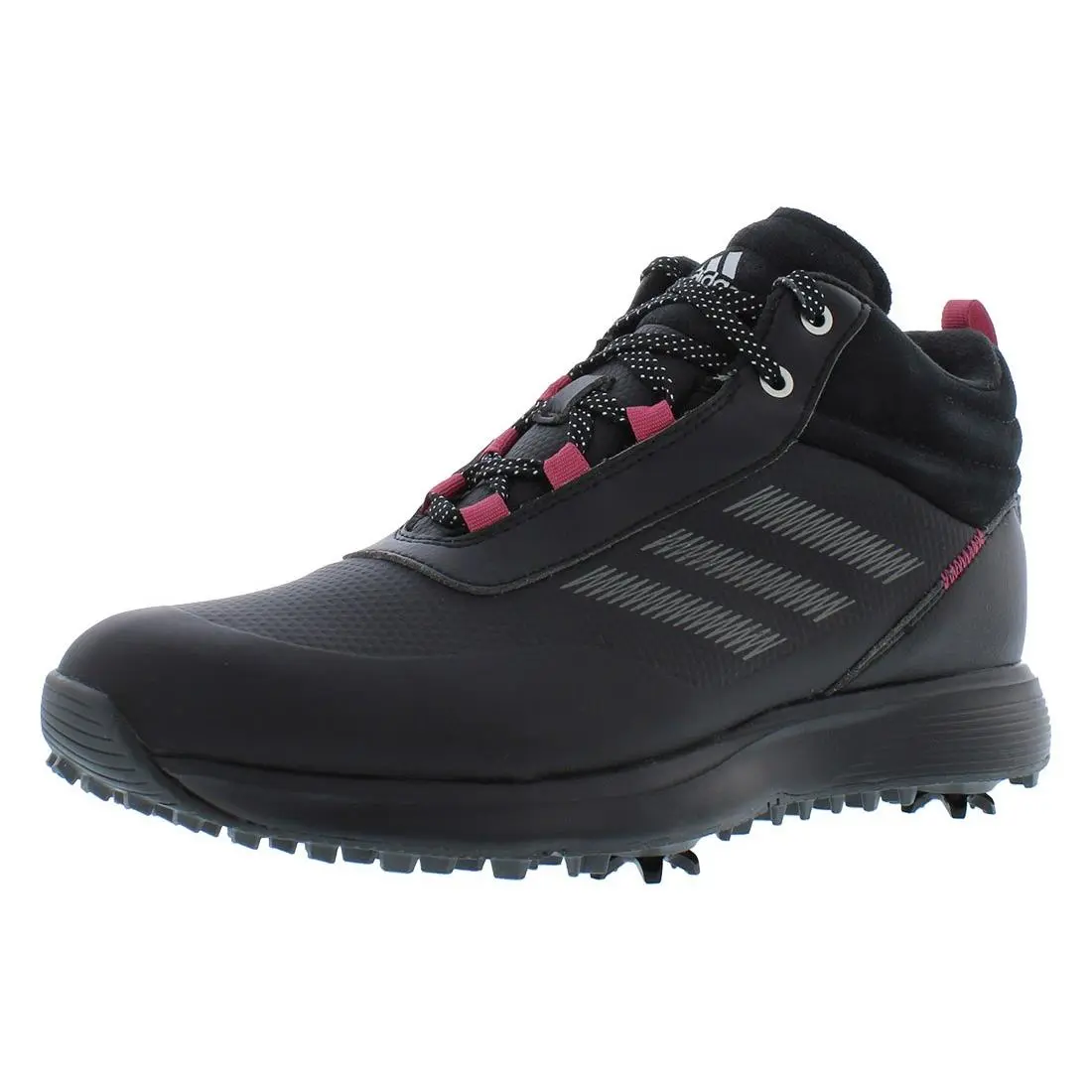 Adidas shoes - Core Black/Dark Silver Metallic/Wild Pink, Main: Black 0