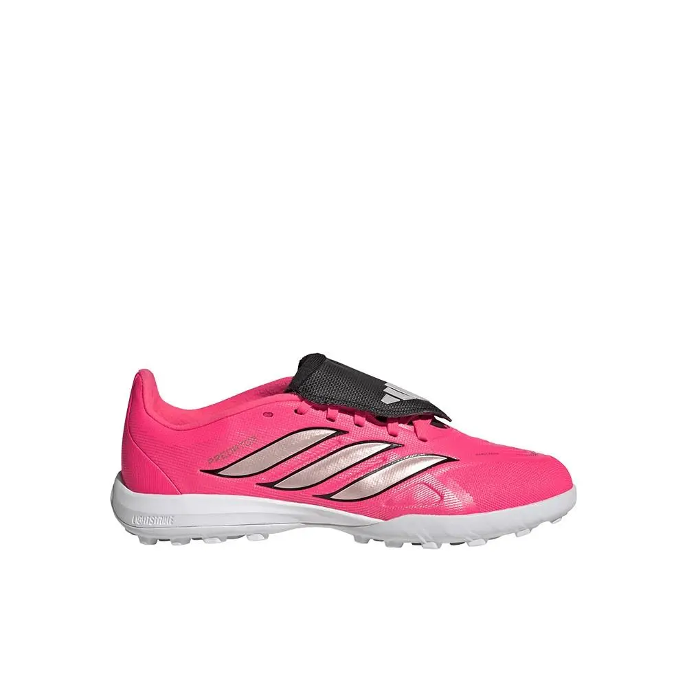 Adidas Predator League Foldover Tongue Turf Soccer Cleats Unisex Pink Sneakers A