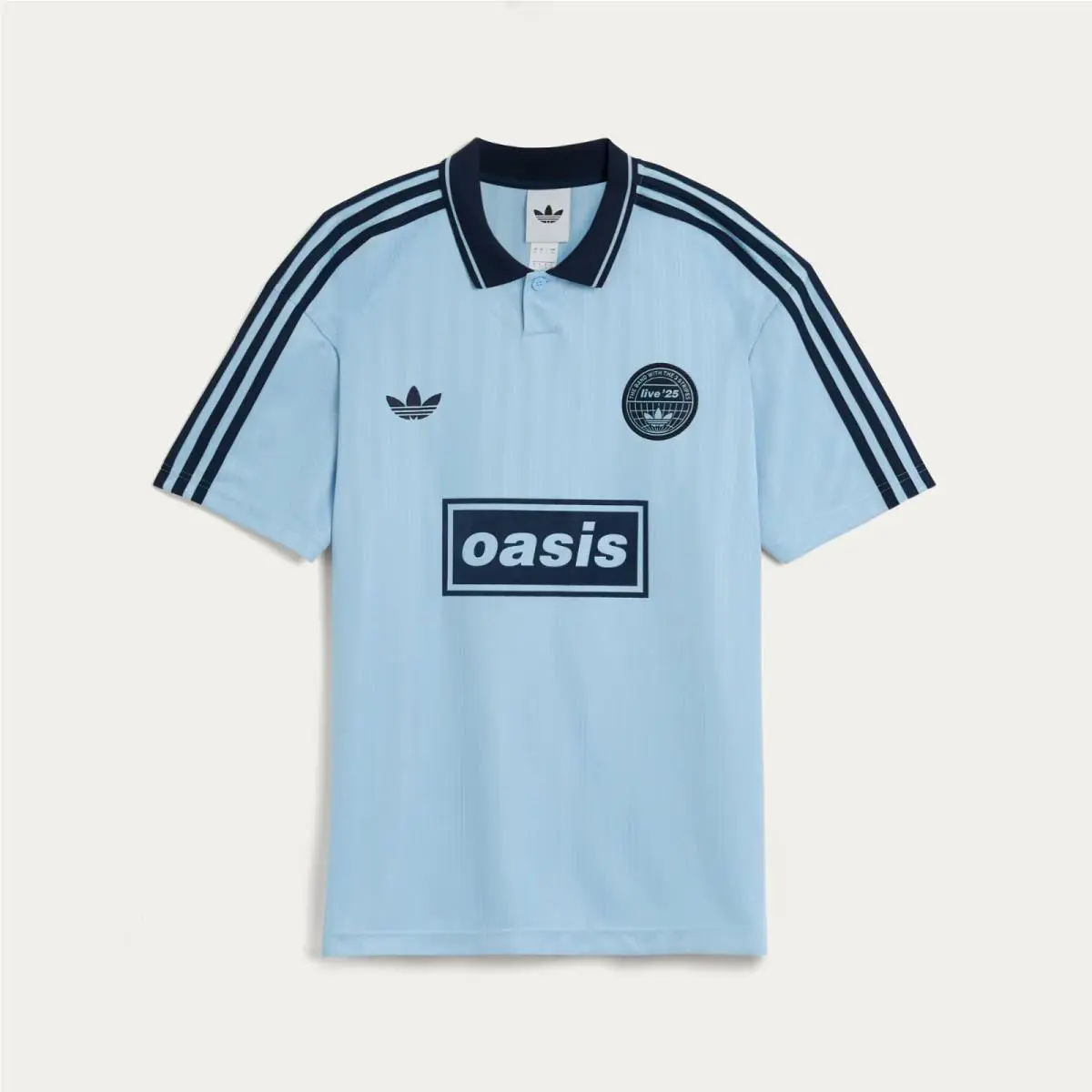 Originals Men`s X Oasis Tour Jacquard Polo Jersey KT3436 by Adidas