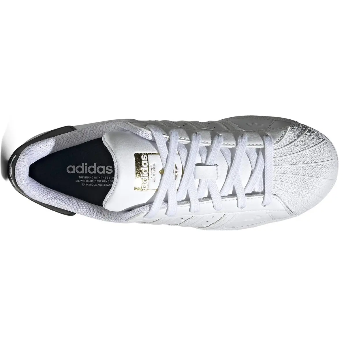 Adidas shoes - White/White/Black 1