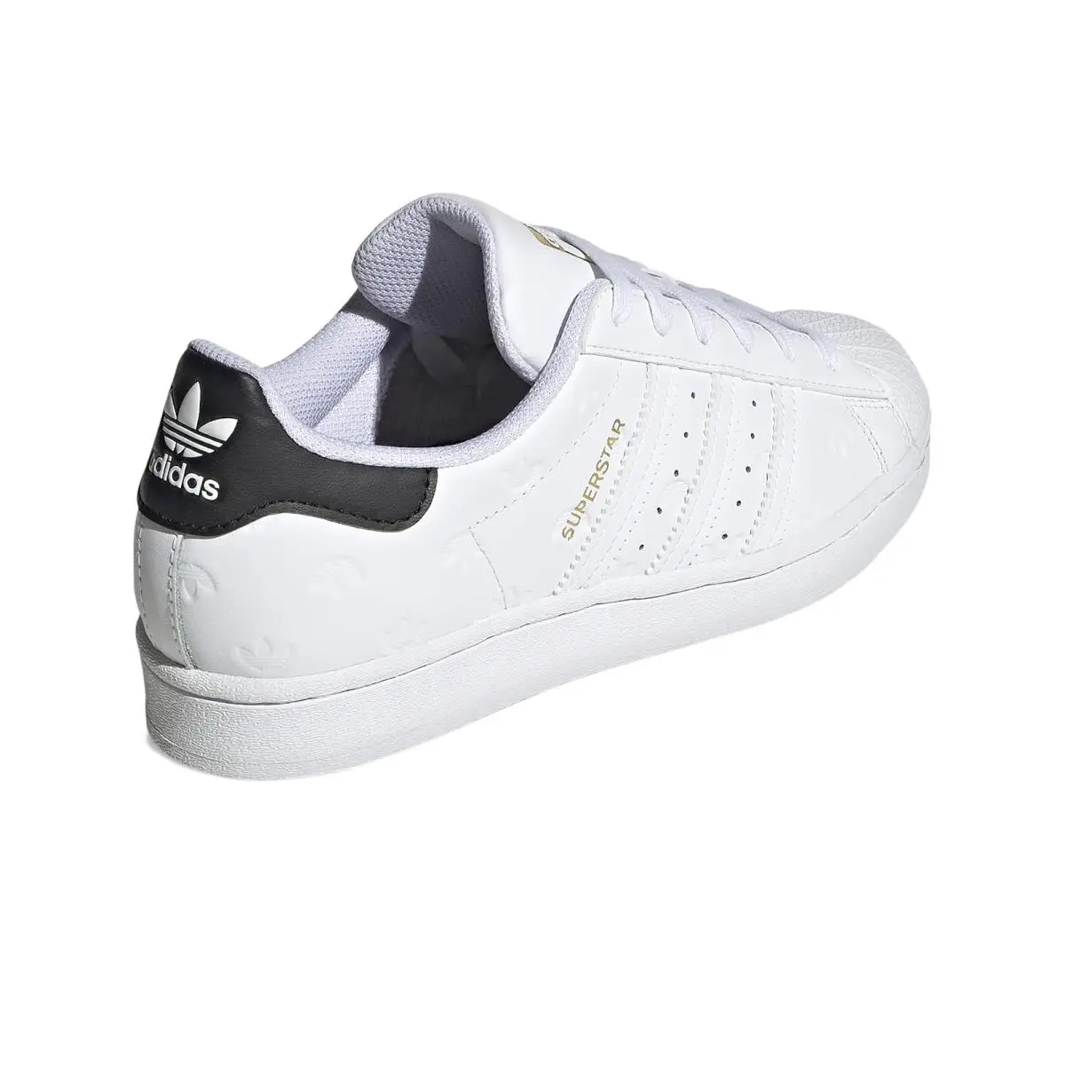 Adidas shoes - White/White/Black 9