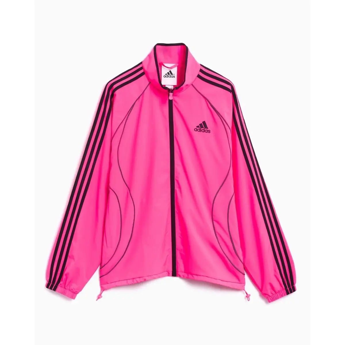 Teamgeist Adicolor Woven Full Zip Track Top Jacket Pink Black JX6598 M L by Adidas