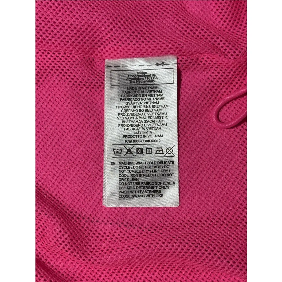 Adidas clothing - Teamgeist Adicolor Track Top - Teamgeist Adicolor Track Top - JX6598 - Lucid Pink Black 16