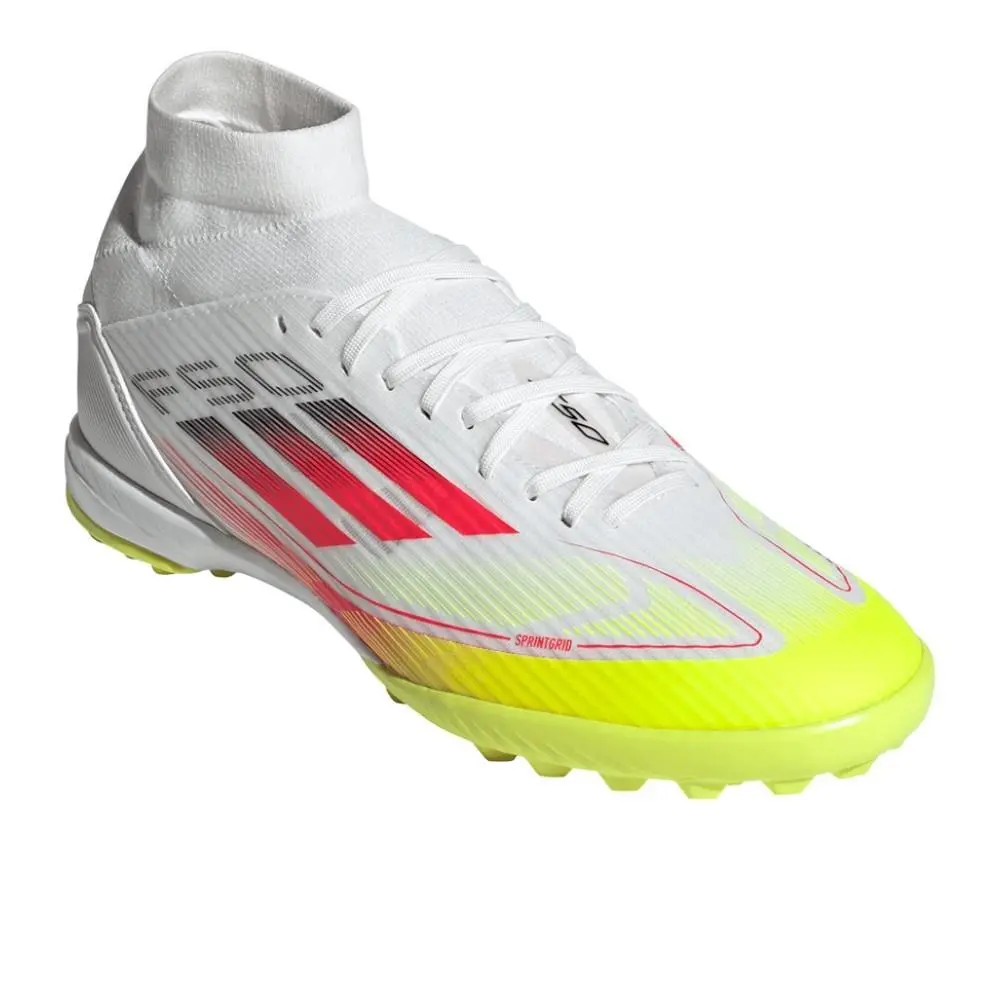 Adidas shoes - adidas F50 League Mid Turf - IH3864-A - White 8