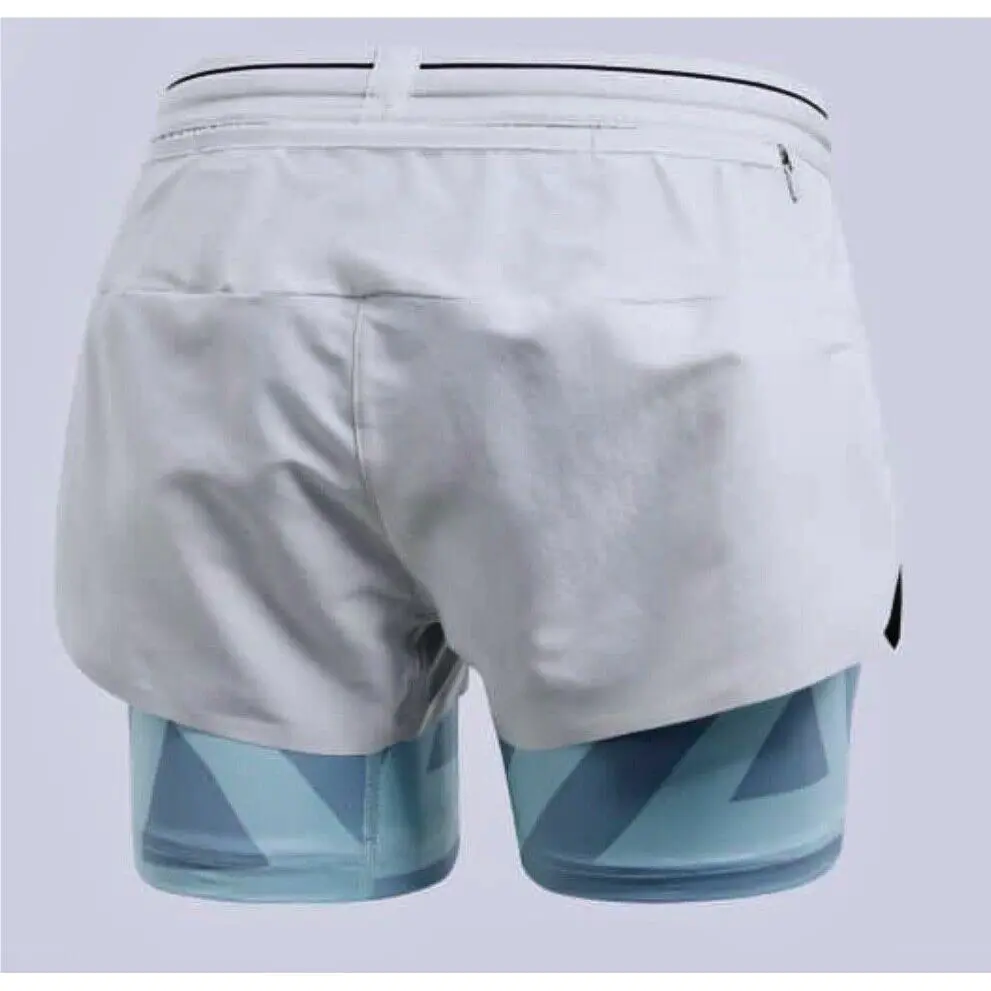 Adidas clothing - ADIDAS Agravic Two In One Shorts - CG2453 - Gray, Main: Gray 2