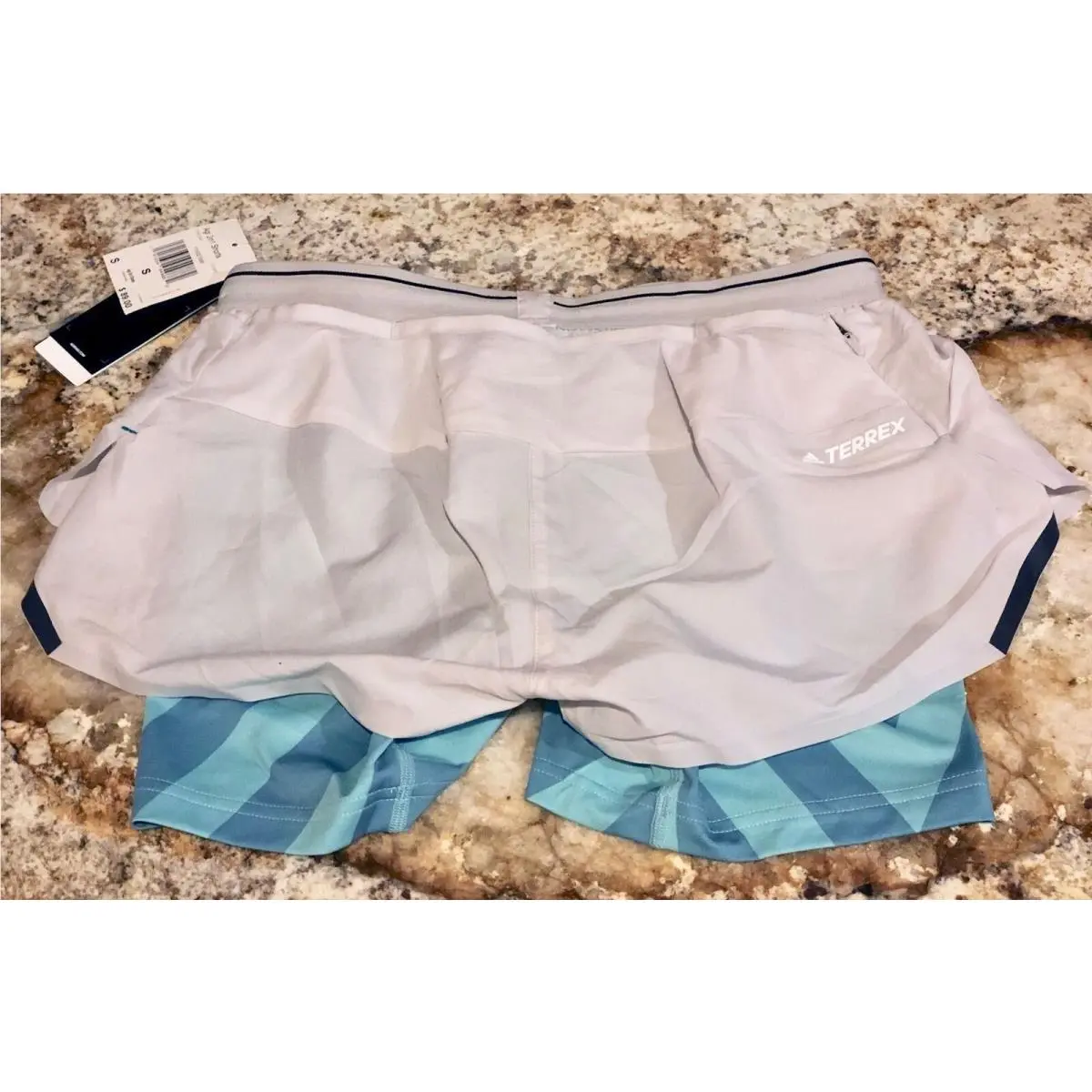 Adidas clothing - ADIDAS Agravic Two In One Shorts - CG2453 - Gray, Main: Gray 13