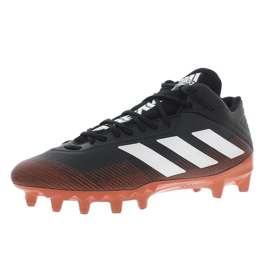 Adidas shoes - Black/White/Orange, Main: Black 3