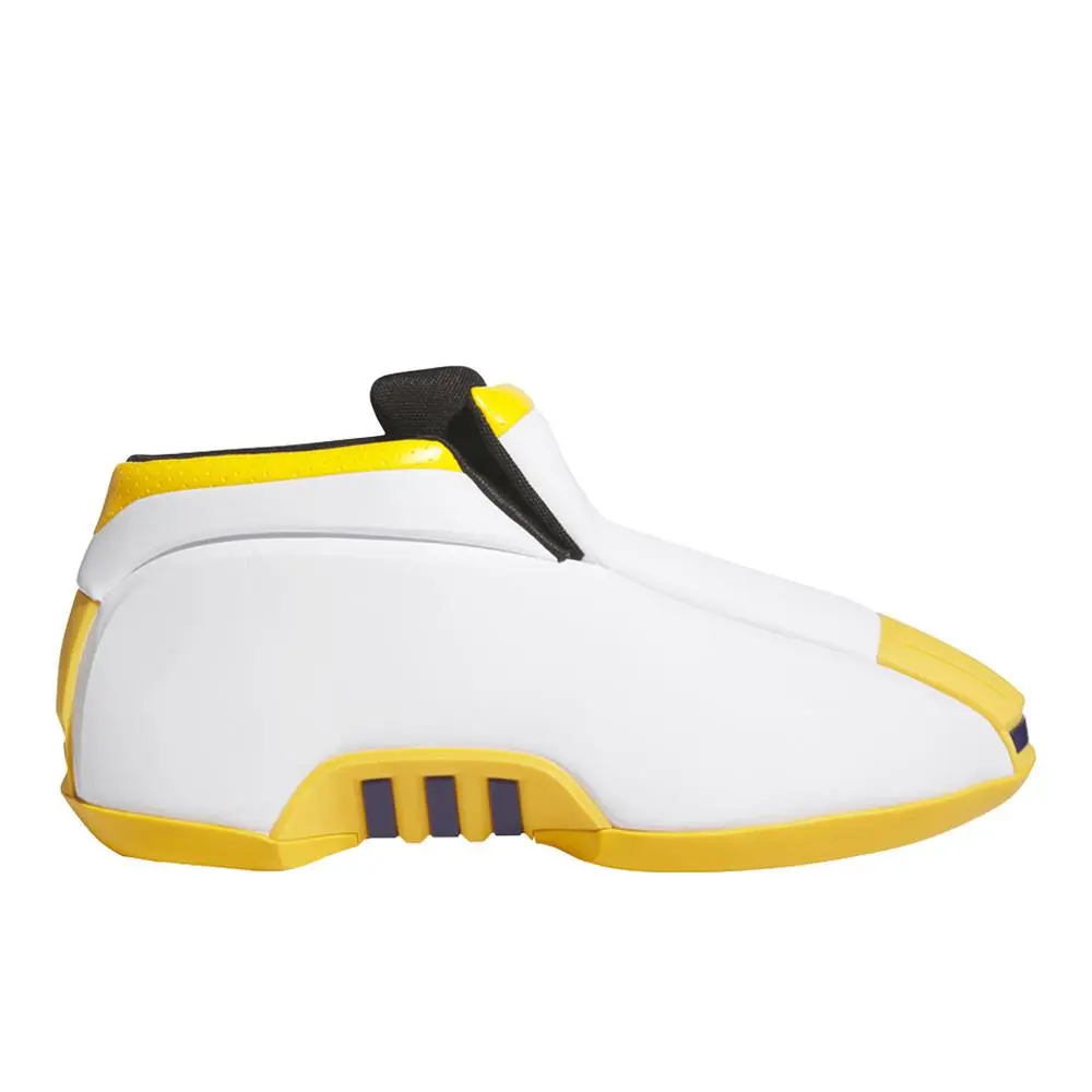 Crazy 2.0 Mens Black White Yellow Sneakers Athletic Shoes JI0337 by Adidas