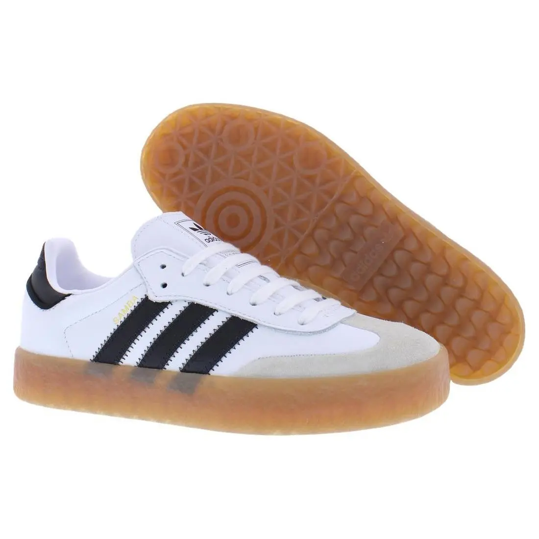 Adidas shoes - Footwear White/Core Black/Gold Metallic, Main: White 3