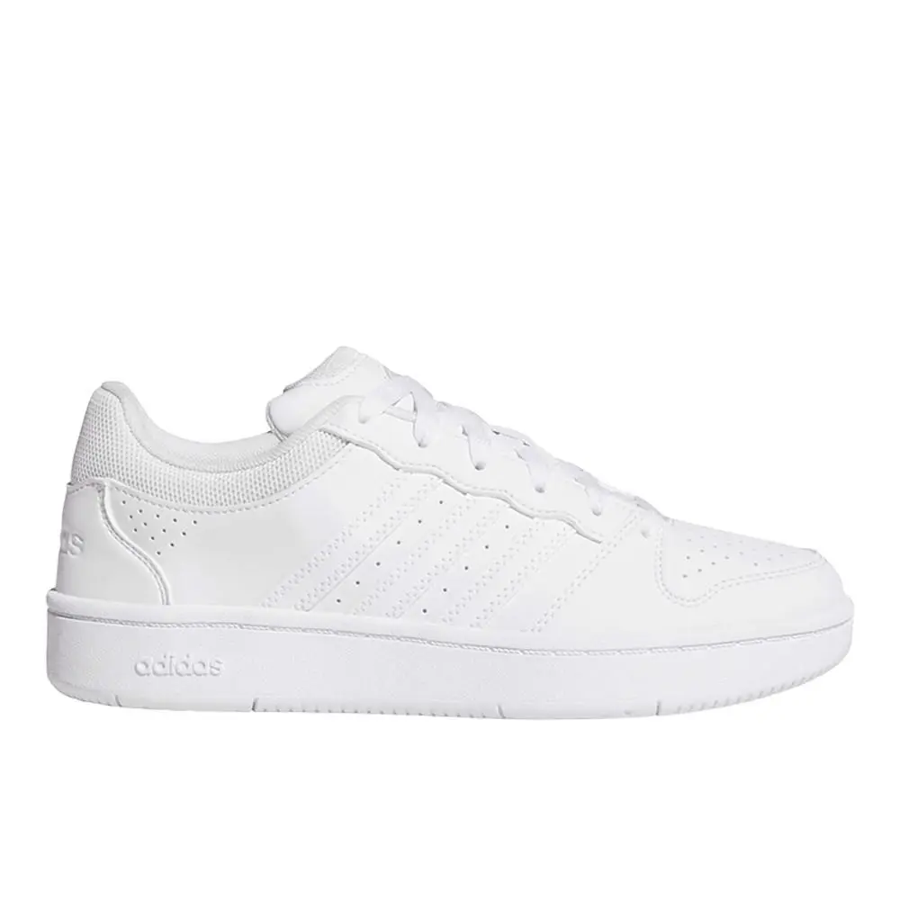 Hoops Classic Womens White Sneakers Athletic Shoes SB1158-KI1037 by Adidas