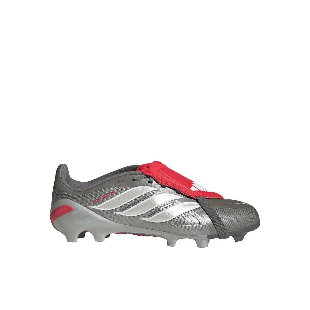 Adidas Predator League Foldover Tongue Firm Ground Soccer Cleats Unisex Grey Sne