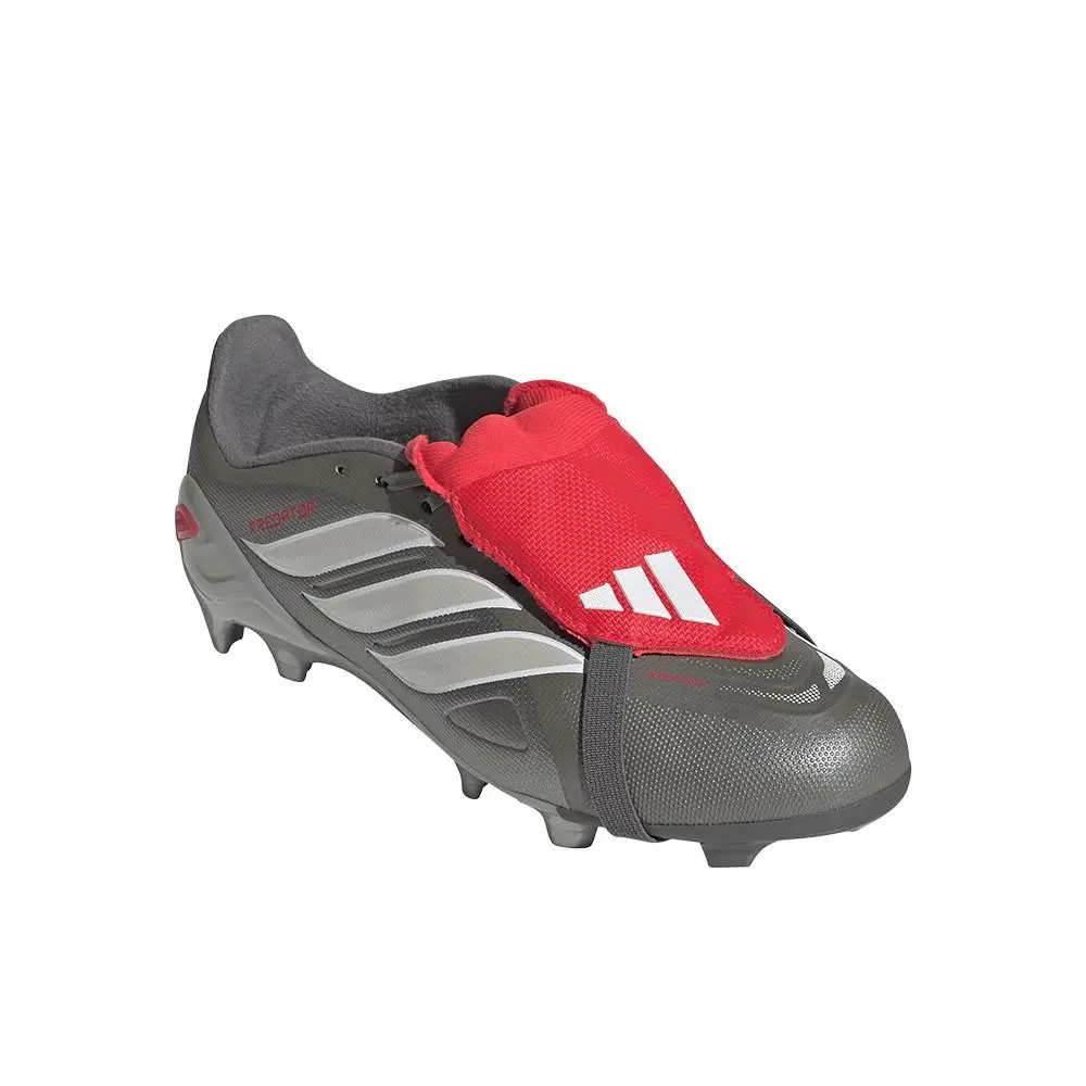 Adidas shoes - adidas Predator League FoldOver Tongue Firm Ground Soccer Cleats - SB1158-JR3312 - Grey 0