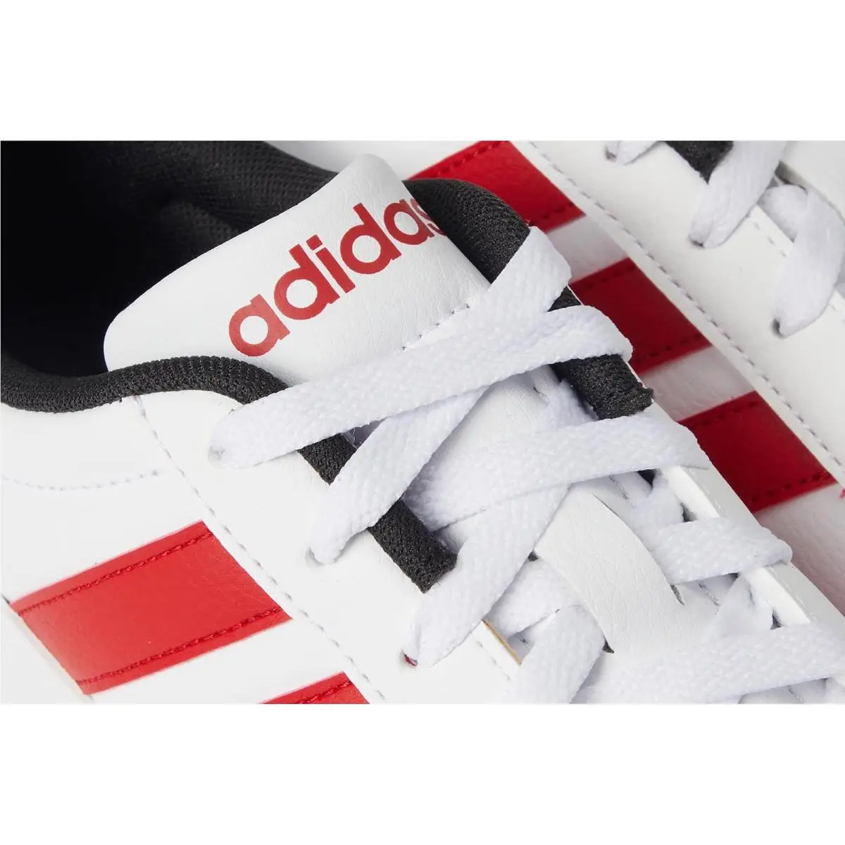 Adidas shoes - White/Better Scarlet/Black 4