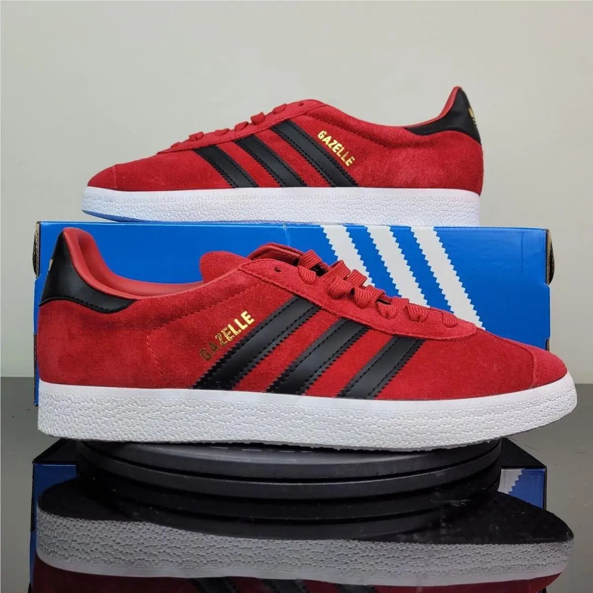 Adidas shoes - adidas Gazelle - Gazelle - IE8503 - Red 5