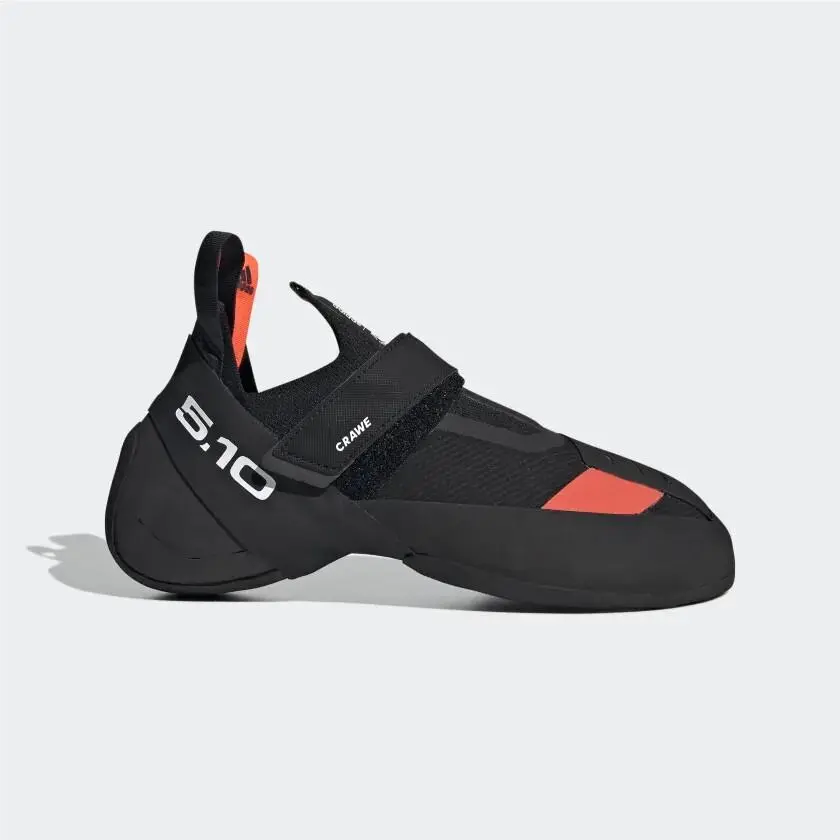 Men`s  Five Ten Crawe Climbing Shoes Black EG2370 by Adidas