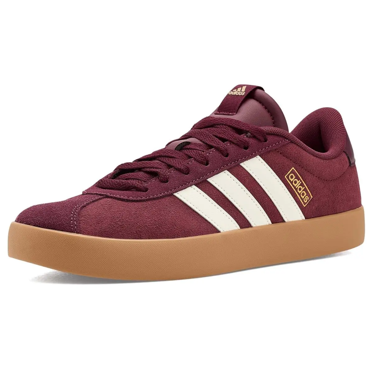 Man`s Sneakers Athletic Shoes  VL Court 3.0 Shadow Red/Off White/Maroon by Adidas