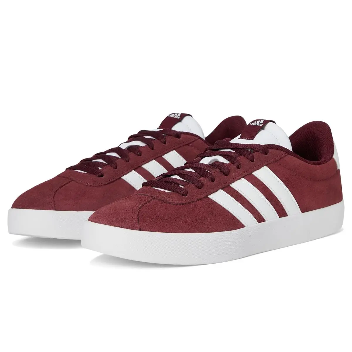 Man`s Sneakers Athletic Shoes  VL Court 3.0 Shadow Red/White/Shadow Red by Adidas