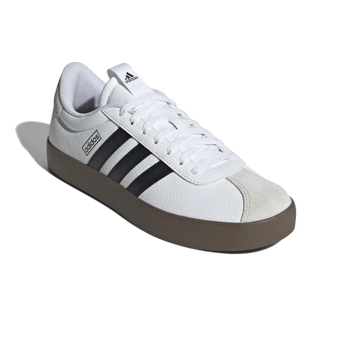 Man`s Sneakers Athletic Shoes  VL Court 3.0 White/Black/Grey by Adidas