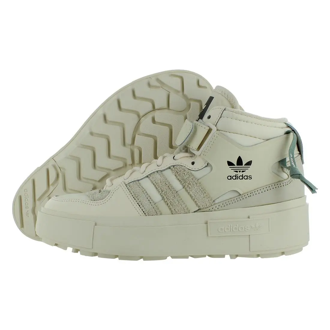 Adidas shoes - Wonder White/Wonder White/Core Black, Main: White 5