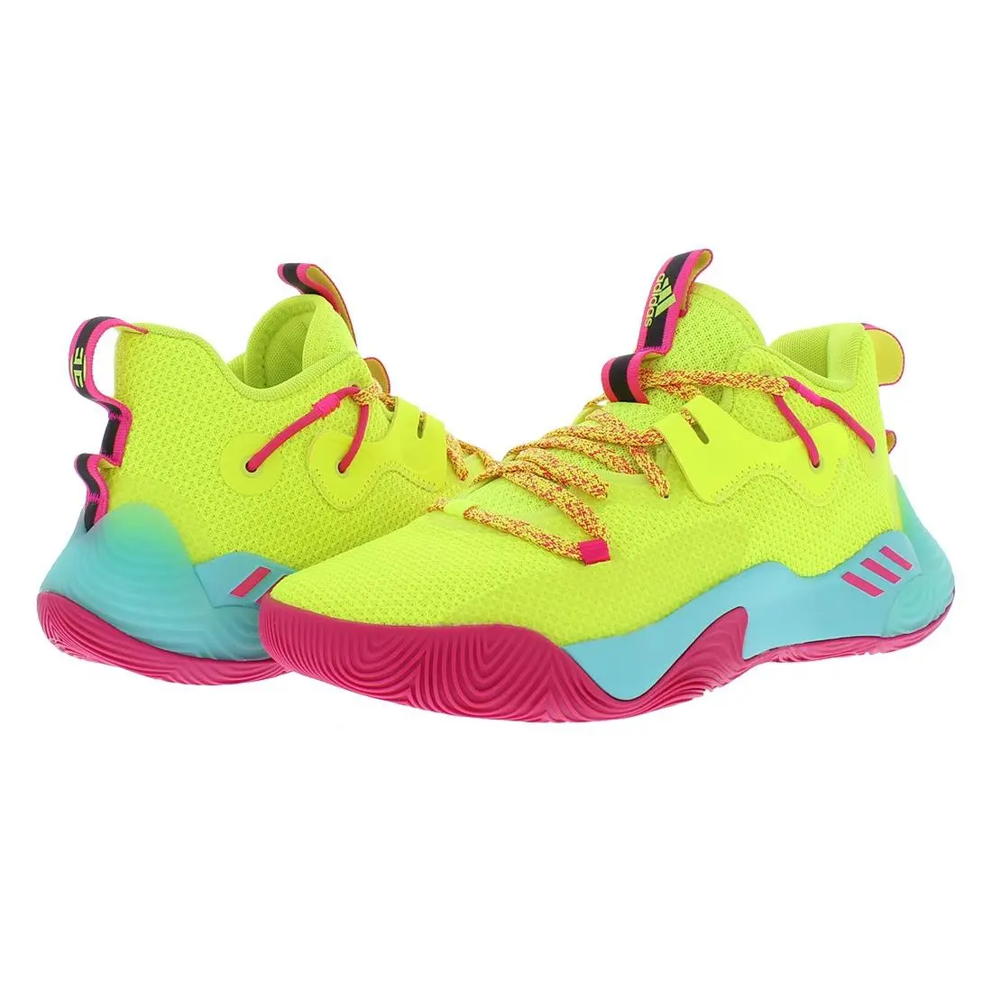 Adidas shoes - Neon/Pink, Main: Yellow 3