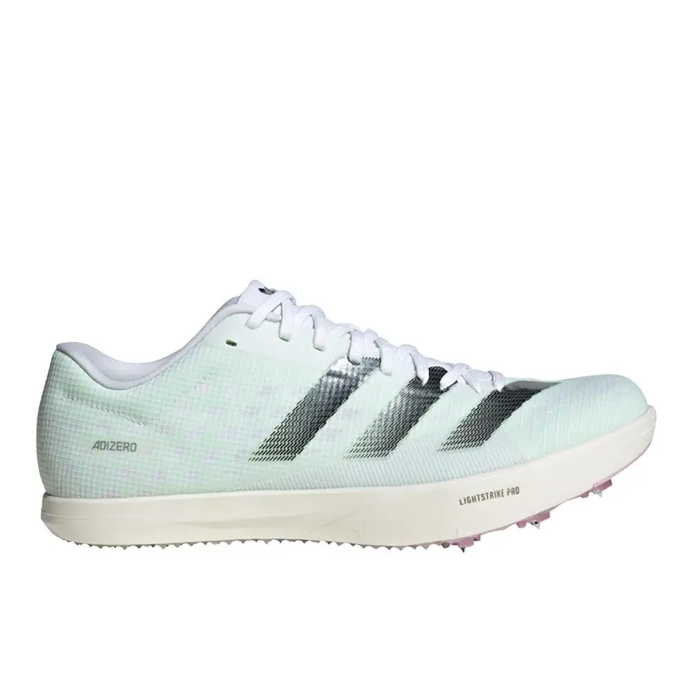 Adidas Adizero Long Jump Mens Green Sneakers Athletic Shoes ID7244 - Green