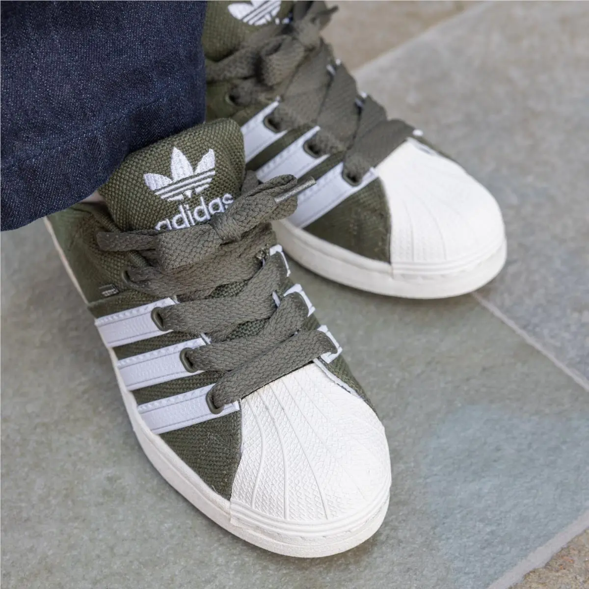 Adidas shoes - Olive Green 0