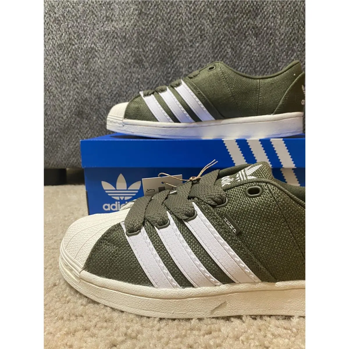 Adidas shoes - Olive Green 5
