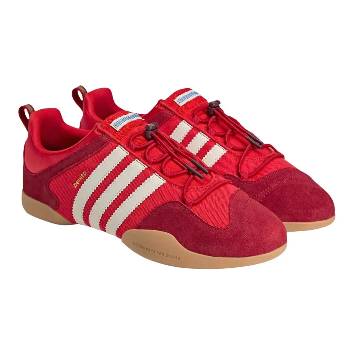 Adidas shoes - Bad Bunny X Ballerina Flamboyan - KI7916 - Vivid/Red/Cloud/White/Power/Red 8