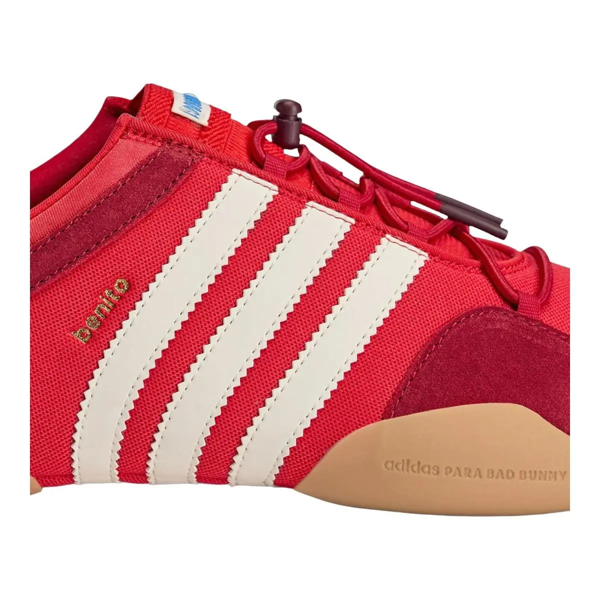 Adidas shoes - Bad Bunny X Ballerina Flamboyan - KI7916 - Vivid/Red/Cloud/White/Power/Red 14