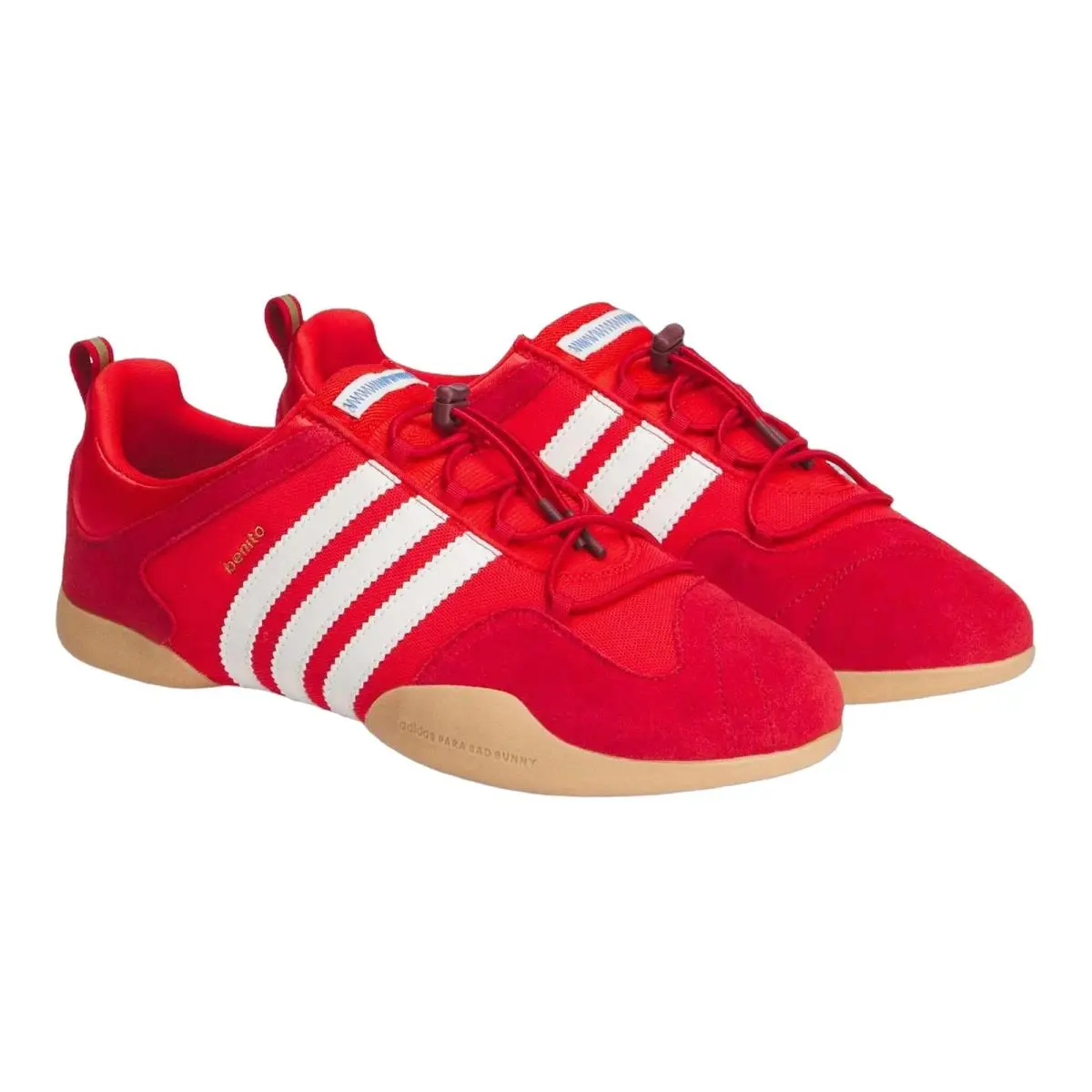 Adidas shoes - Bad Bunny X Ballerina Flamboyan - KI7916 - Vivid/Red/Cloud/White/Power/Red 17