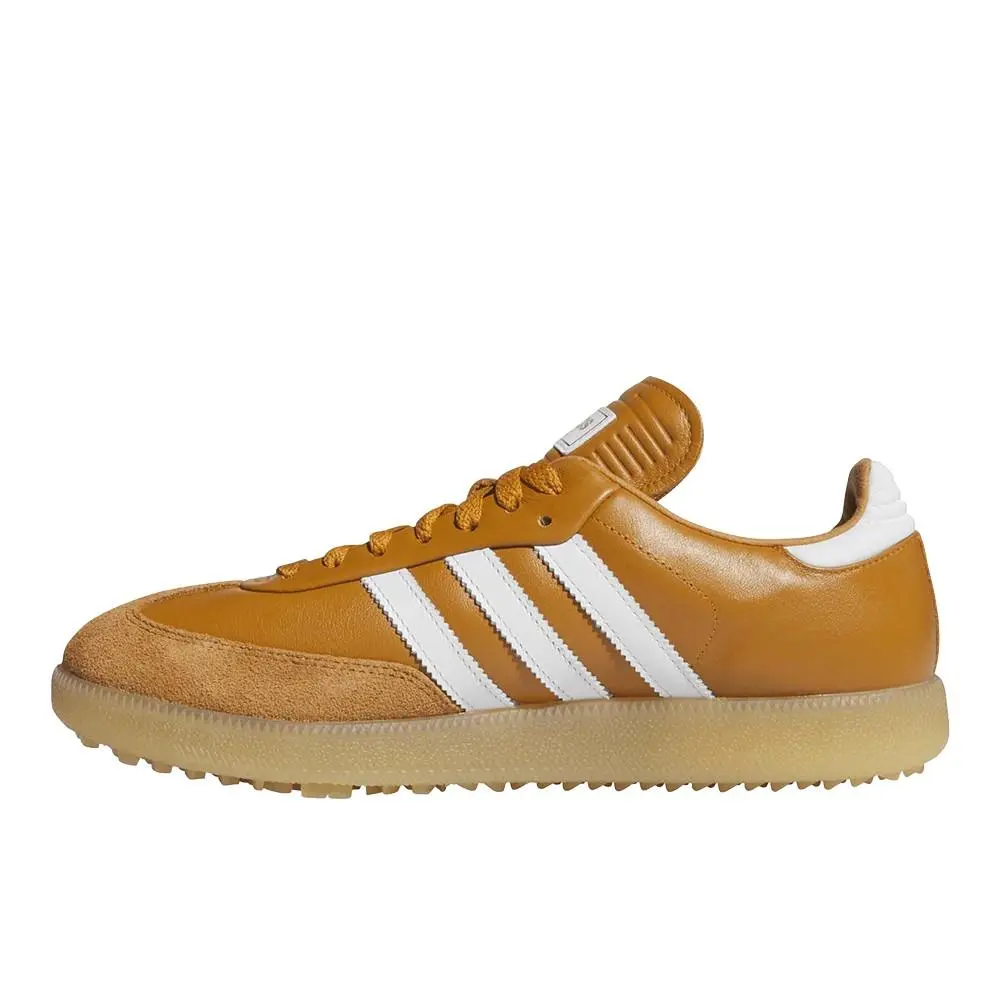 Adidas shoes - adidas Samba Spikeless Golf - Samba Spikeless Golf - SB1158-JR4466 - Orange 1